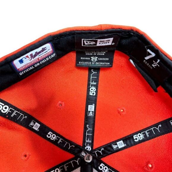 Houston Astros New‎ Era 59FIFTY Fitted Hat Men's Size 7 1/2 Multicolor - Picture 6 of 6